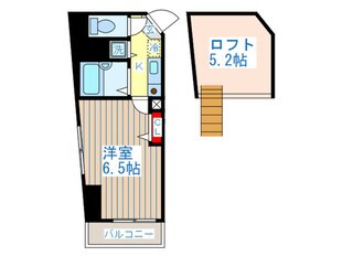 グランプレッソ河田町の物件間取画像